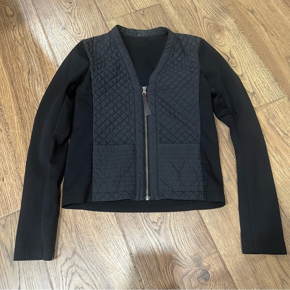 Lululemon Cardigan & Again Black - Picture 4 of 6